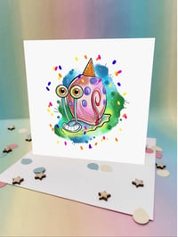 Gary The Snail Celebration Card