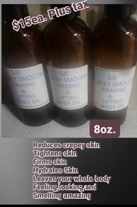 SJE SMOOTH AS SILK LIFT AND FIRMING BODY OIL 8oz. 