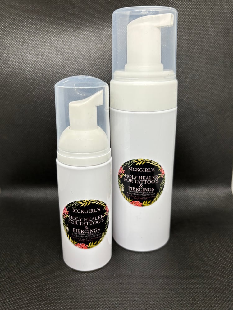 Image of Sickgirl Holy healer soap for tattoos and piercings 