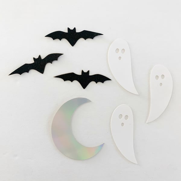Image of Halloween Dollhouse Wall Decor