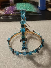 Image 1 of Blue Enchantment Garden Hoops