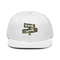 Image 1 of Camo Solid Lane Logo Snapback