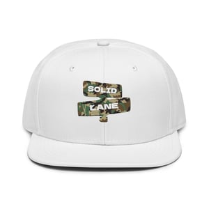 Image of Camo Solid Lane Logo Snapback