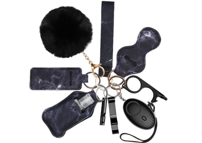 Image of Black out Keychain 