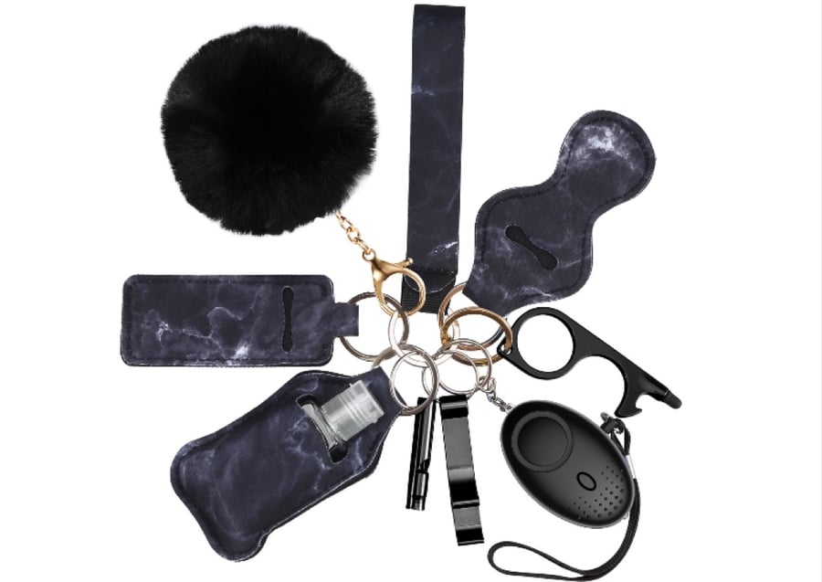 Image of Black out Keychain 