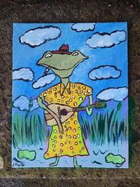 Image 3 of Frog Playing Music 