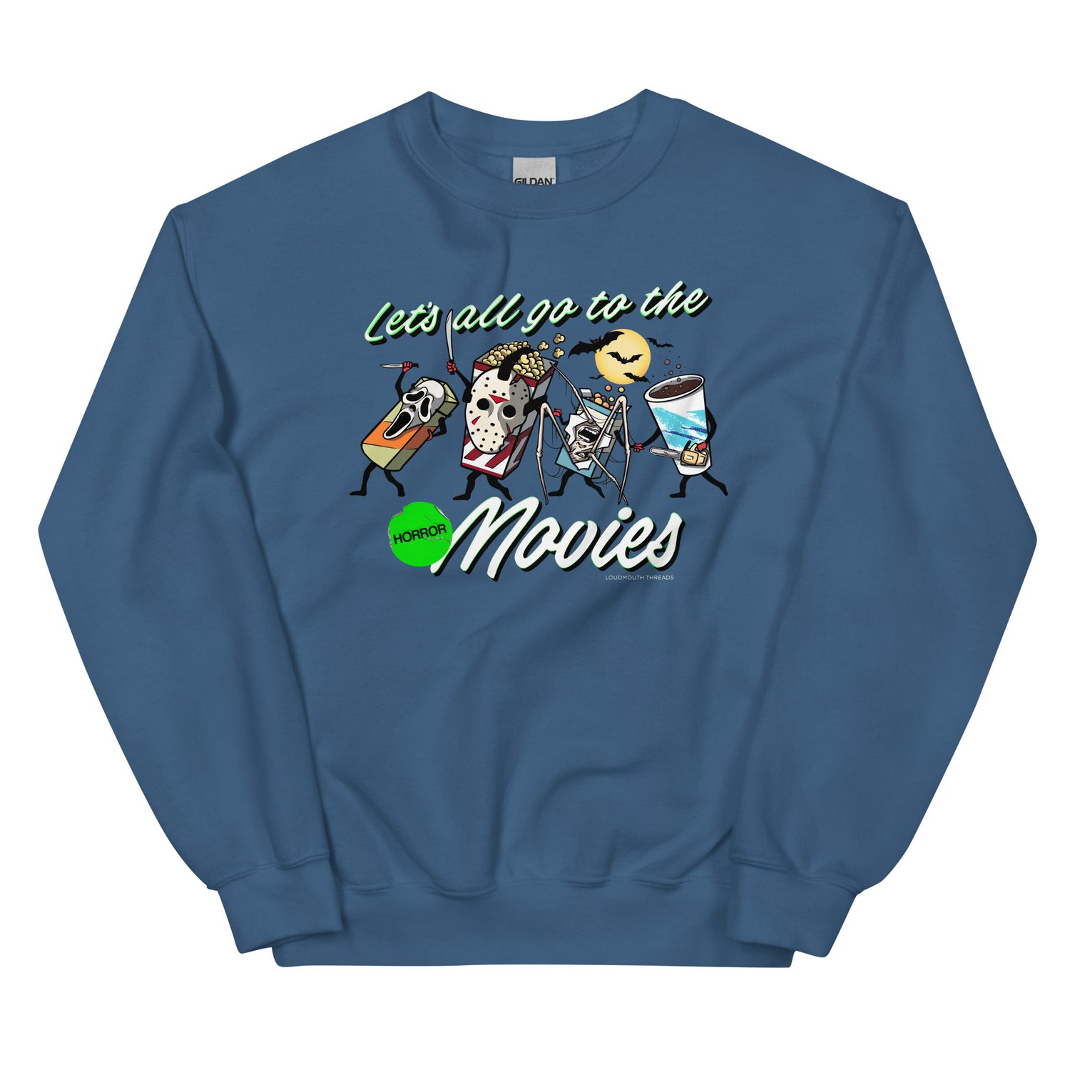 Image of Lets All Go To The Movies crew neck sweatshirt