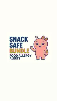  Snack Safe Food Allergy Bundle