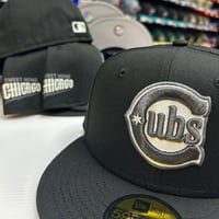 Image 1 of New Era 59Fifty Cubs Sweet Home Black Pewter