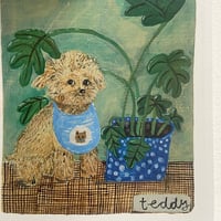 Image 6 of A5 signed print -Teddy the dog 