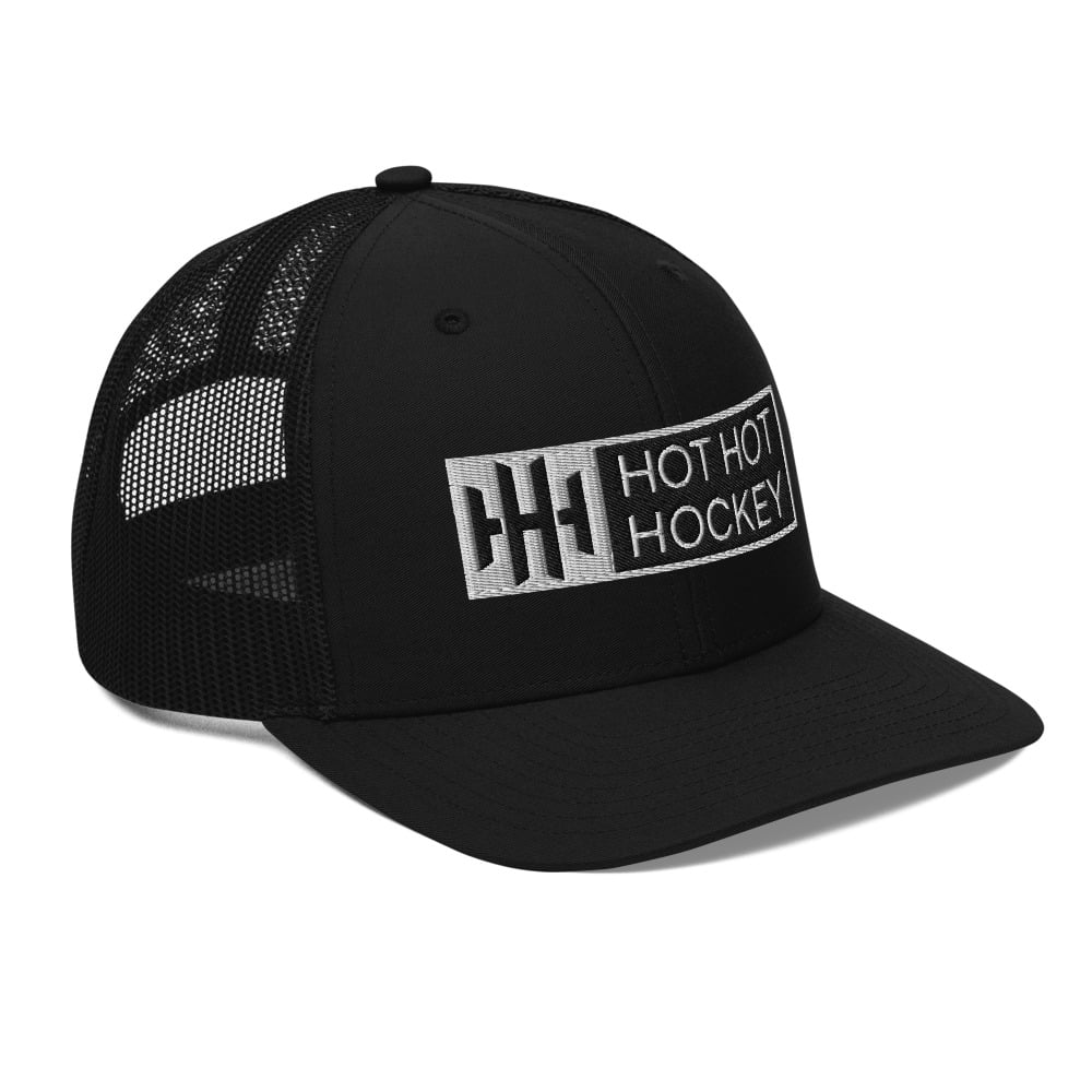 Hot Hot Hockey Mesh Trucker Snapback