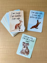 Image 2 of Australian Positive Affirmation Card Set 
