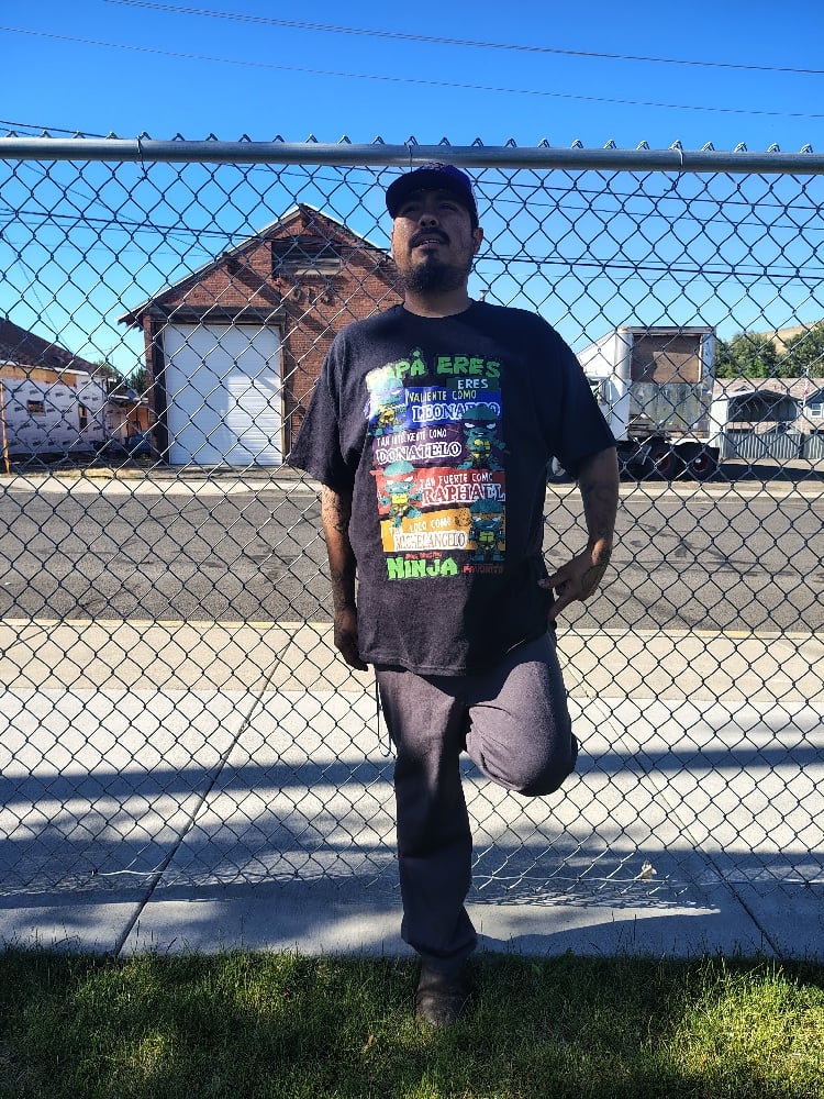 "Papá Eres Nuestro Ninja Favorito" – TMNT Tribute Shirt