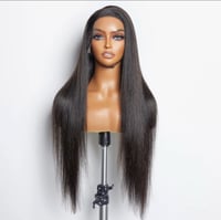 Image 1 of Luxe Konfidence 13×6 Straight HD Lace Wig – 150% Density – Pre-Plucked & Glueless