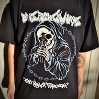 ‘Get Shot Through’ Black Tee 