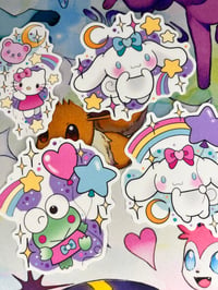 Image 1 of Seconds Sanrio Sticker Pack
