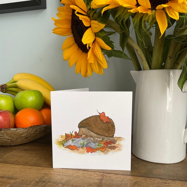 Autumn Hedgehog 