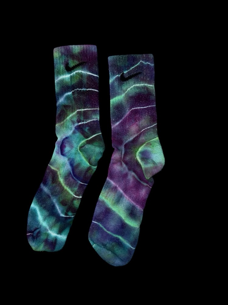Image of Moss Berry Nike Socks (7-10)