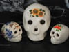 Last multicolour floral skulls choose your favourite from $190