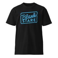 Image 1 of BLANK STARE STAMP LOGO.  Unisex premium t-shirt