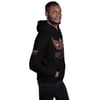 BOSSFITTED Red and Black 4 Logo Unisex Hoodie
