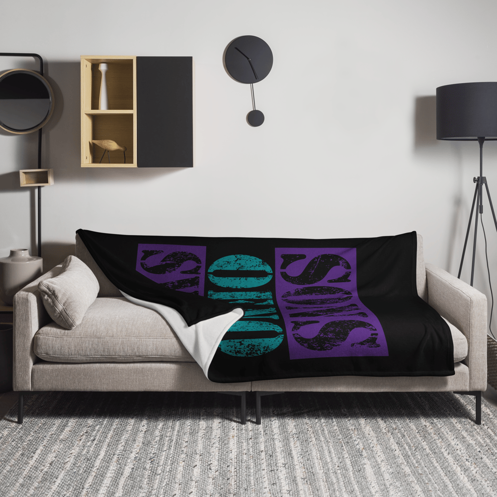 FAMILY COLOR THROW BLANKET