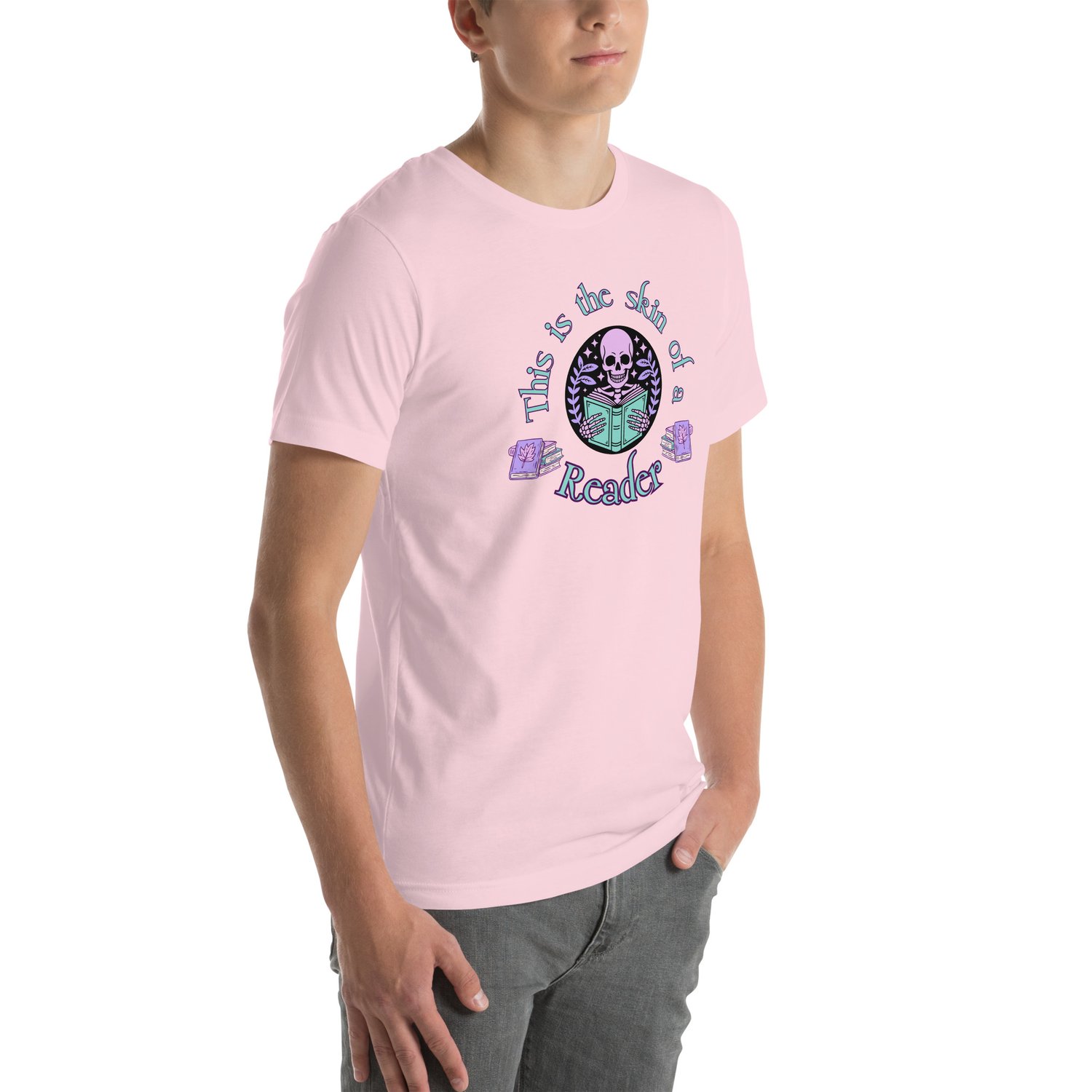 Image of skin of a reader Unisex t-shirt