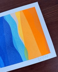 Image 3 of Summer color study #3 - 6x6"