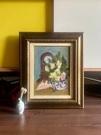 Image 1 of Whimsical Oil On Board