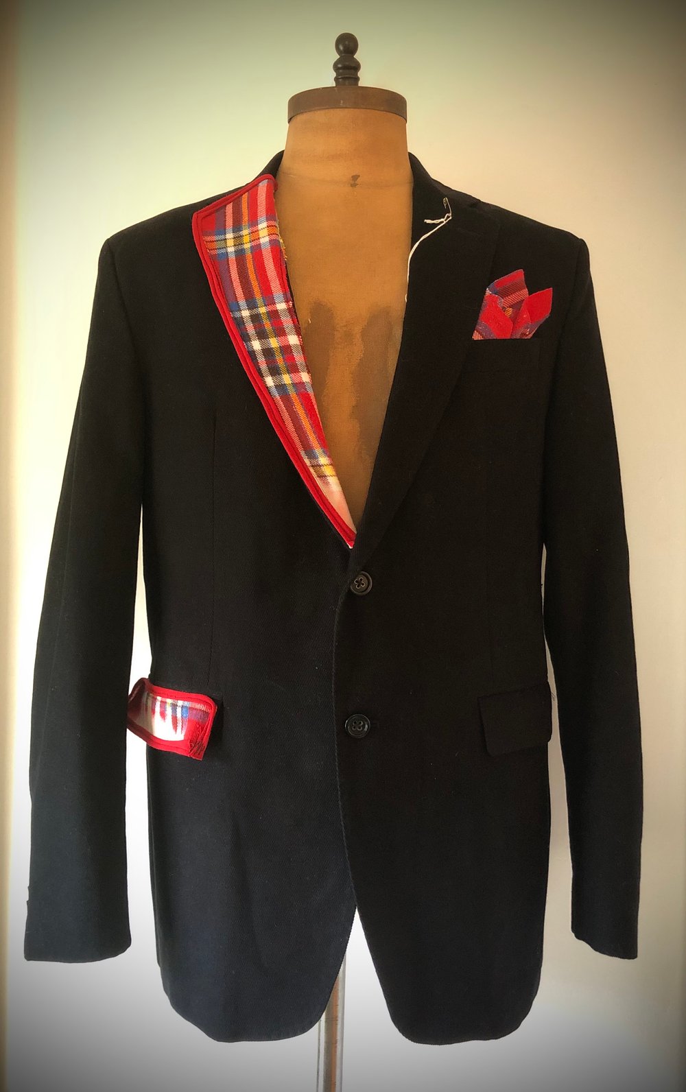 Upcycled “MISFITS” Men’s jacket