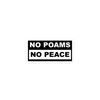 "No POAMs No Peace" Sticker