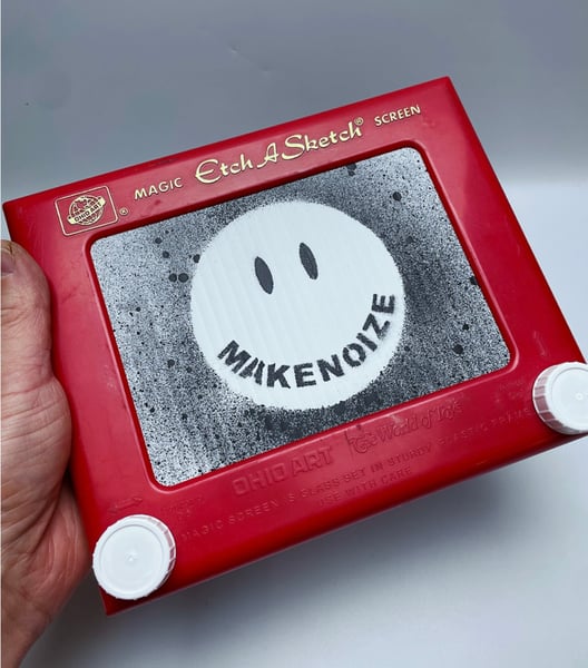 Image of Etch-a-sketch