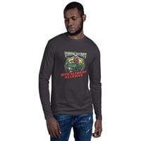 Image 1 of "Mud Slinging Allowed" Long Sleeve Fitted Crew