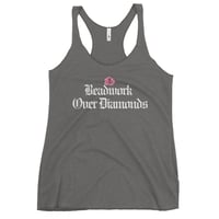 Image 7 of Beadwork over Diamonds Women's Racerback Tank