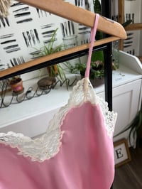 Image 2 of pink lace set 