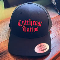 Image 1 of Cutthroat Tattoo Embroidered Hat