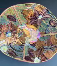 Image 2 of “Clematis” reduction lustre bowl 