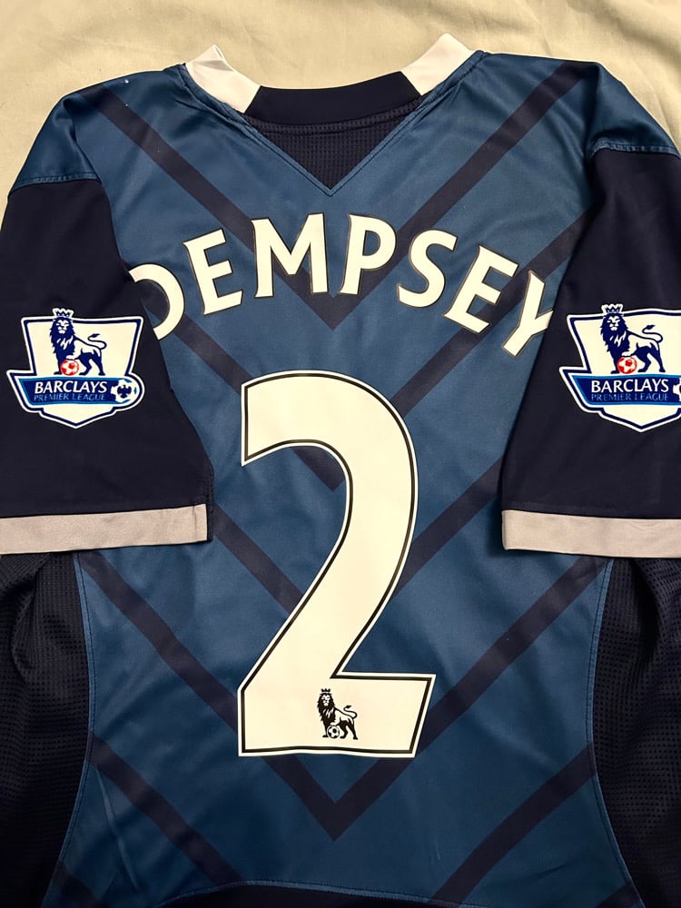Image of PRE ORDER: Tottenham Hotspur "DEMPSEY 2" 2012/13 Away Shirt + PL patches (L)
