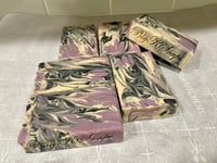Image 3 of Black Raspberry Vanilla.  Goat milk soap. net wt 6 oz