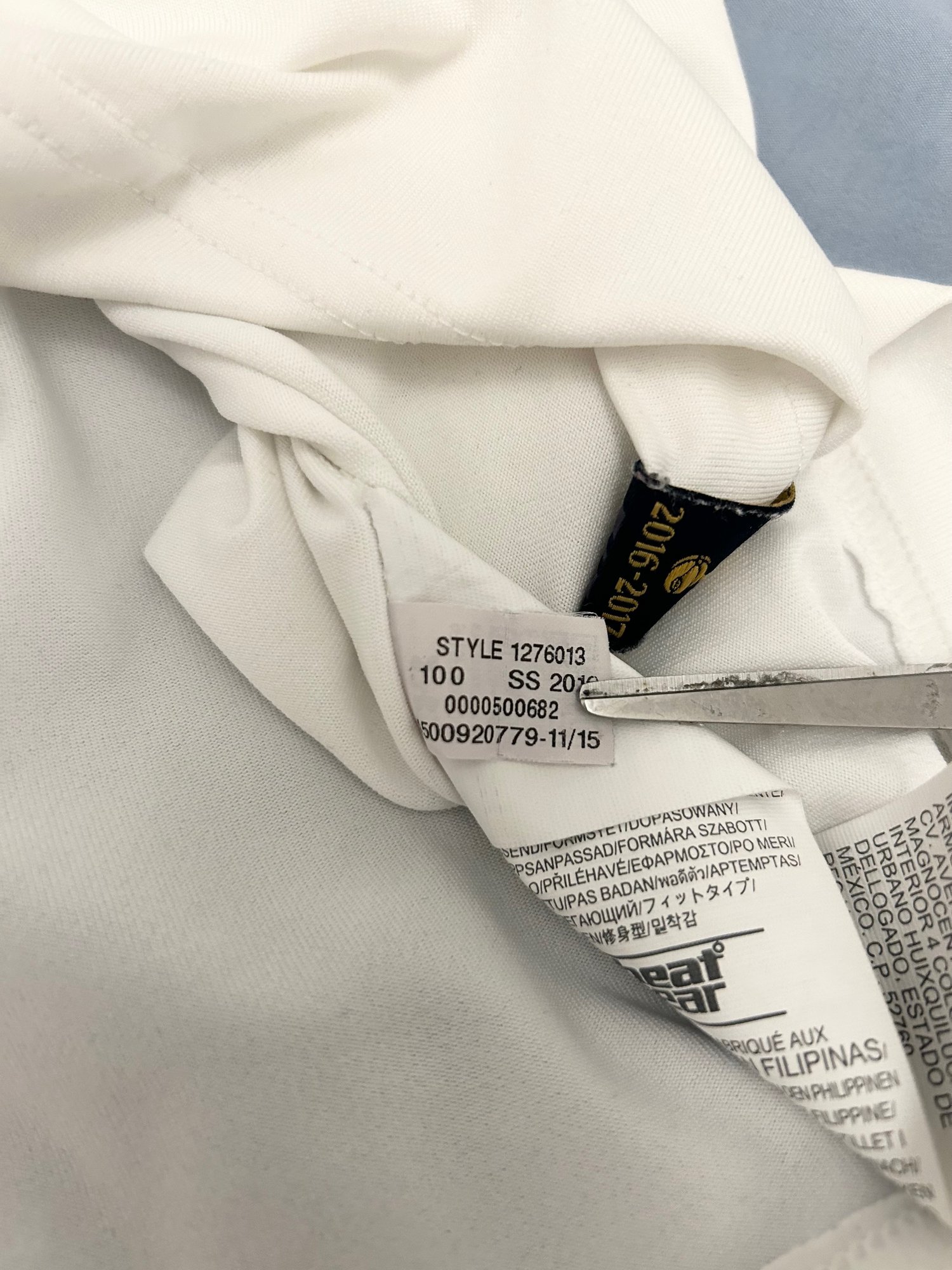 Image of Tottenham Hotspur “ERIKSEN 23” 2016/17 Home Shirt + PL patches (S)