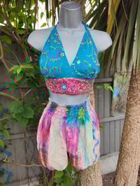 Image 2 of Bloomer shorts- see measurements (size 1) rainbow 6-10