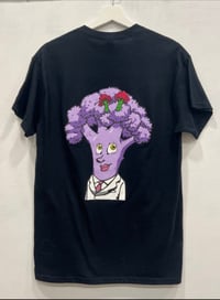 Image 1 of BROCCOLI LEGENDS BLACK TEE / NURSE MEDIUM