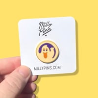 Image 7 of Nostalgic Mini Halloween Cookie Pins – Black Cat, Ghost & Pumpkin – Spooky Cute Gold Enamel Pin