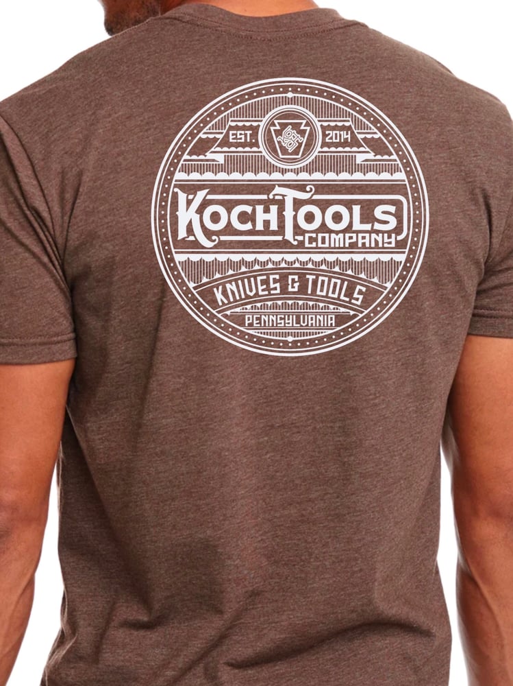 Image of Koch Tools Espresso/White Tee 