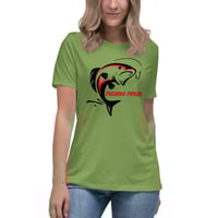 Image 2 of Women's Relaxed T-Shirt, Fishing Fever T-Shirt | Angler Fish Hook Graphic Tee