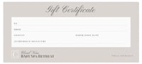 Gift vouchers