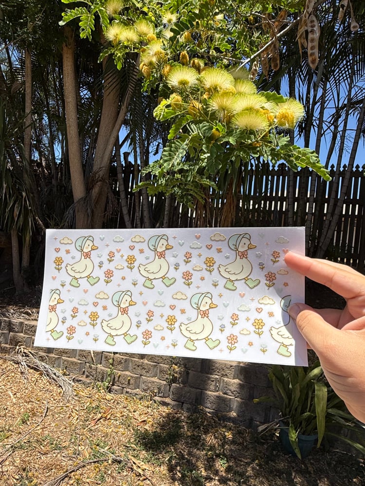 Image of Cute Duck UV DTF Wrap