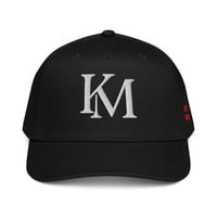Image 2 of KMC "WBC" SnapBack (Black/White/Red)