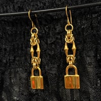 Image 2 of Locks of Gold Earrings