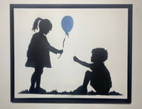 Image 1 of KIND KIDS FRAMED CANVAS
